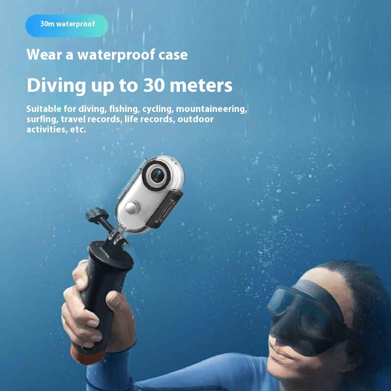 The H88 Mini 4k Wearable POV Action Camera - Waterproof, Clip-On and Hands-Free